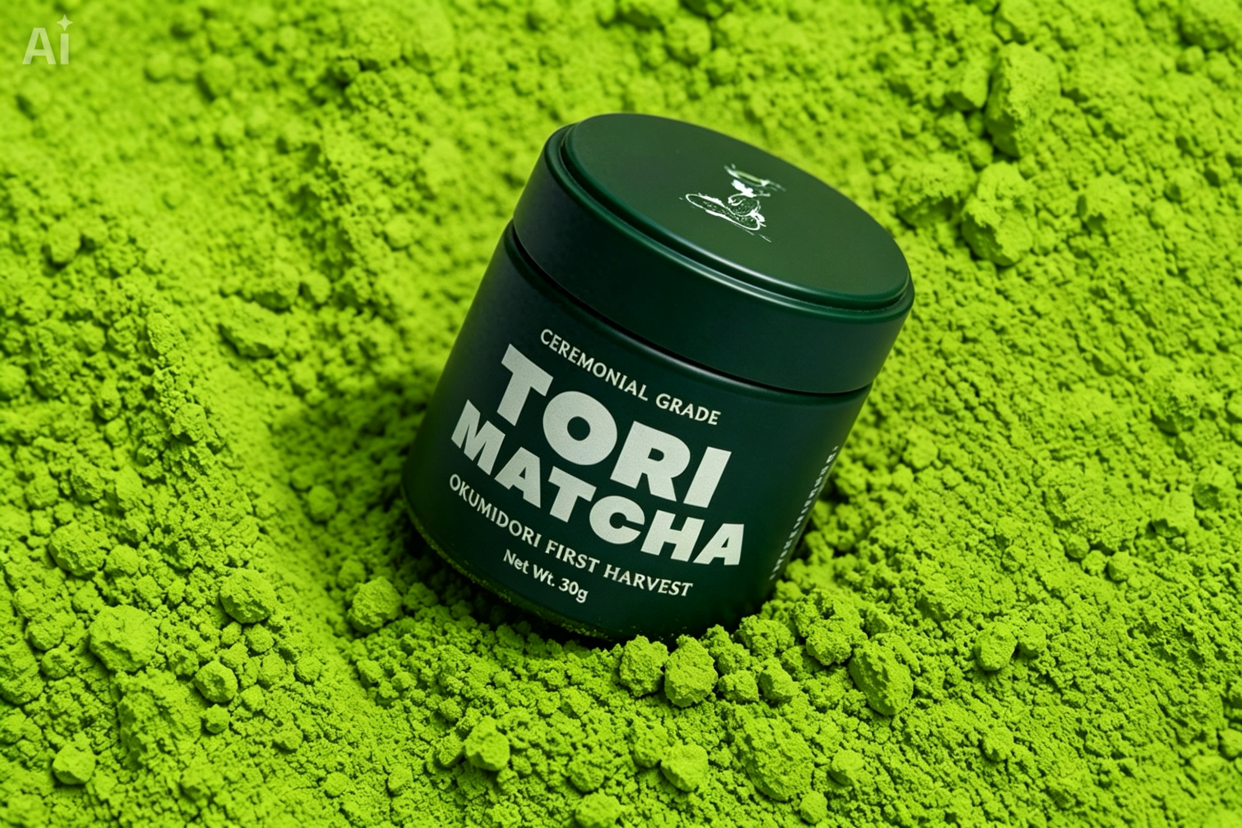 Okumidori First Harvest Matcha can